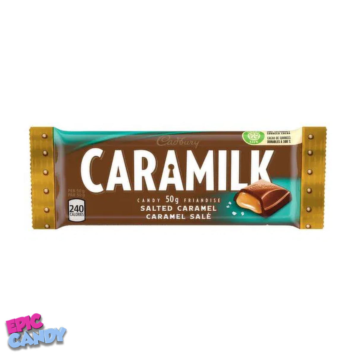 Canadian Cadbury Caramilk Salted Caramel 50g