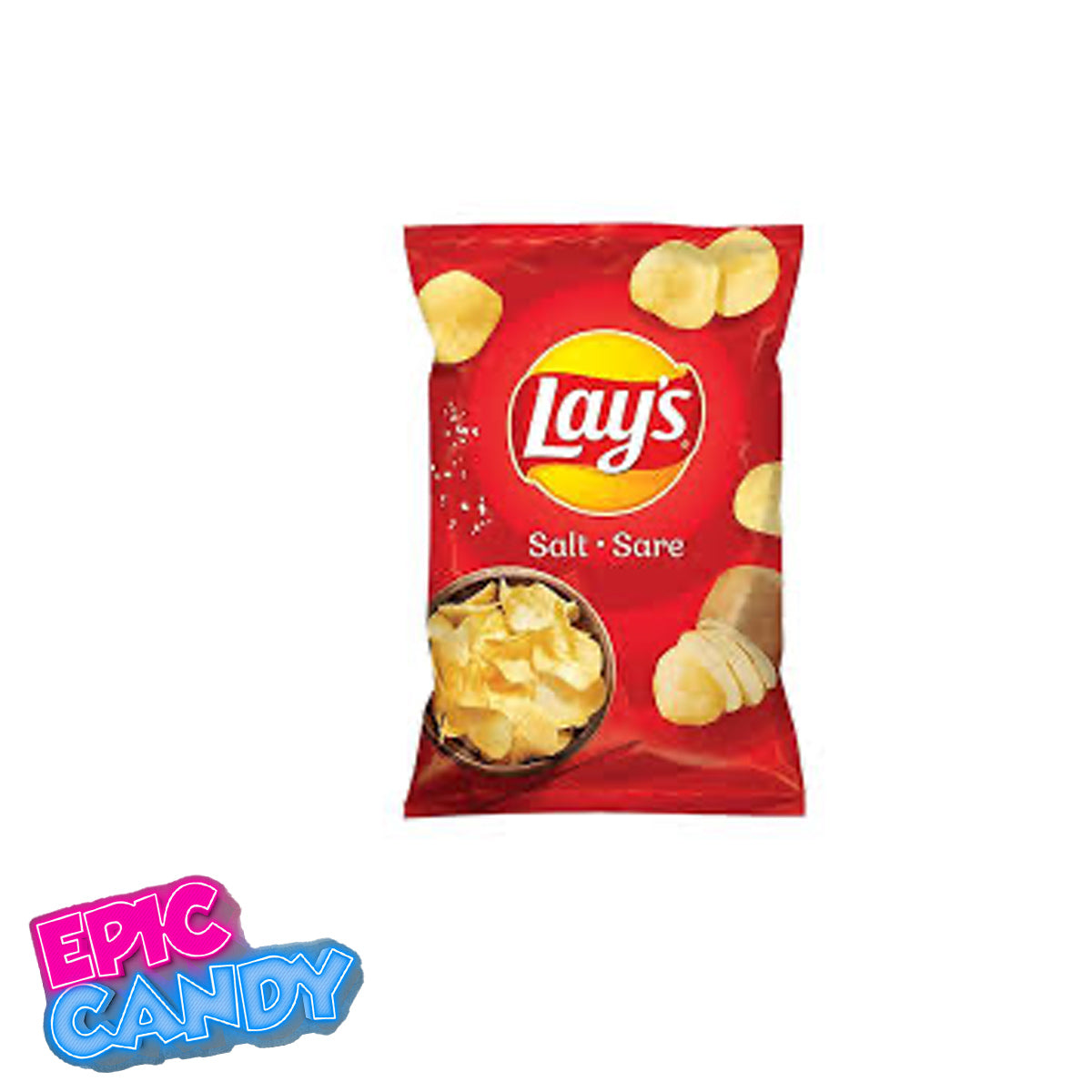 Lay's — Sea Salted Potato Chips (130g)
