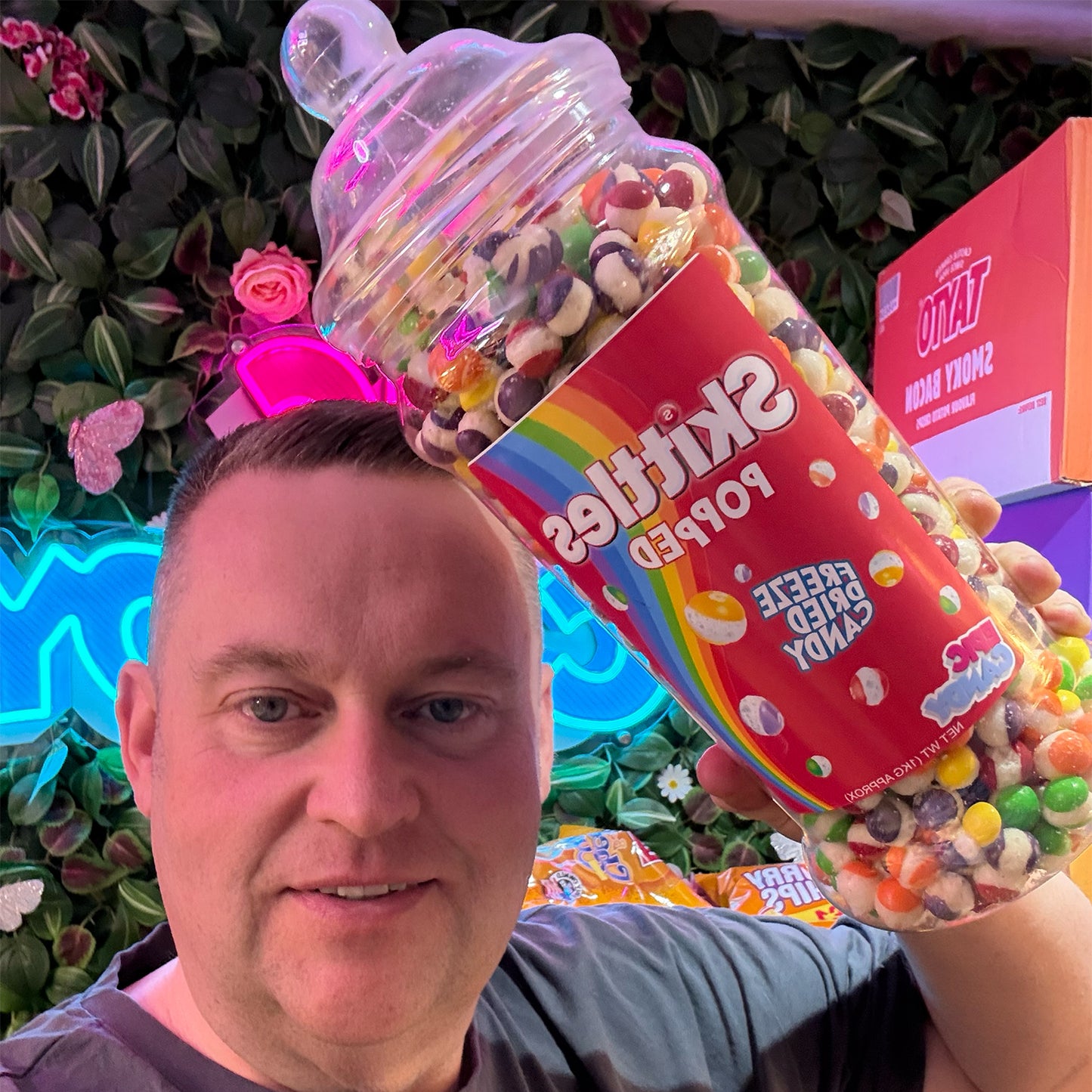 Freeze Dried Skittles 1KG (Approx) – Massive Jar of Freeze Dried Candy!