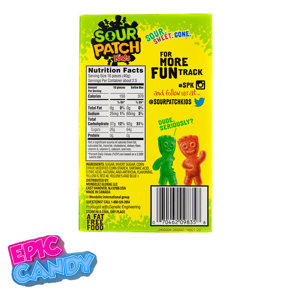 Sour Patch Kids Original — Theatre Box 99 g