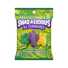 Shaq-A-Licious XL Gummies Sour 175g – Big, Tangy, and Chewy Fun!