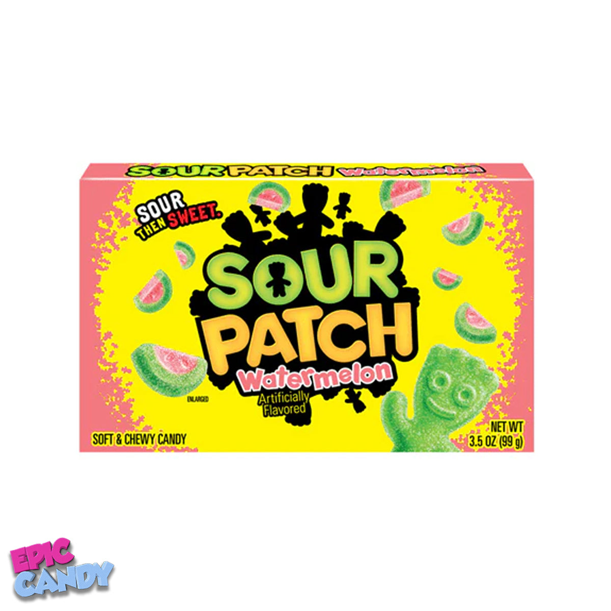 Sour Patch Kids Watermelon - 99g Theatre Box - Sweet & Sour Watermelon Candy