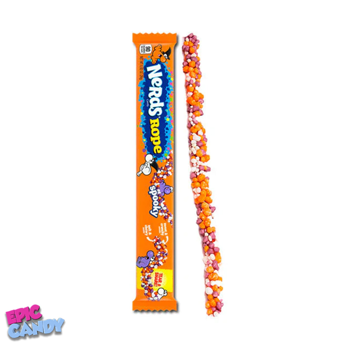 Nerds Spooky Rope – 26g | Halloween Edition Chewy Candy with Crunchy Nerds | USA Import