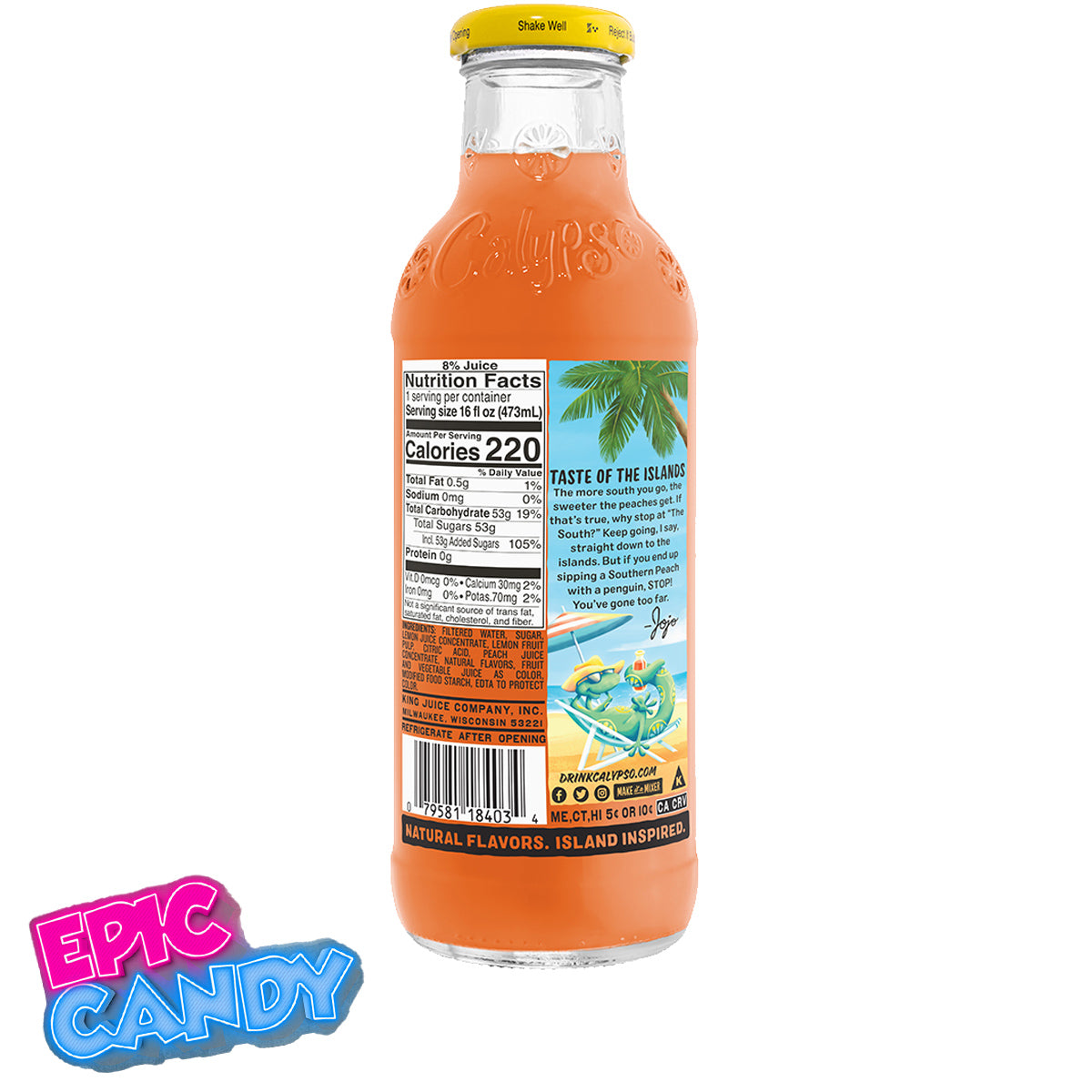 Calypso Strawberry Lemonade — 473 ml