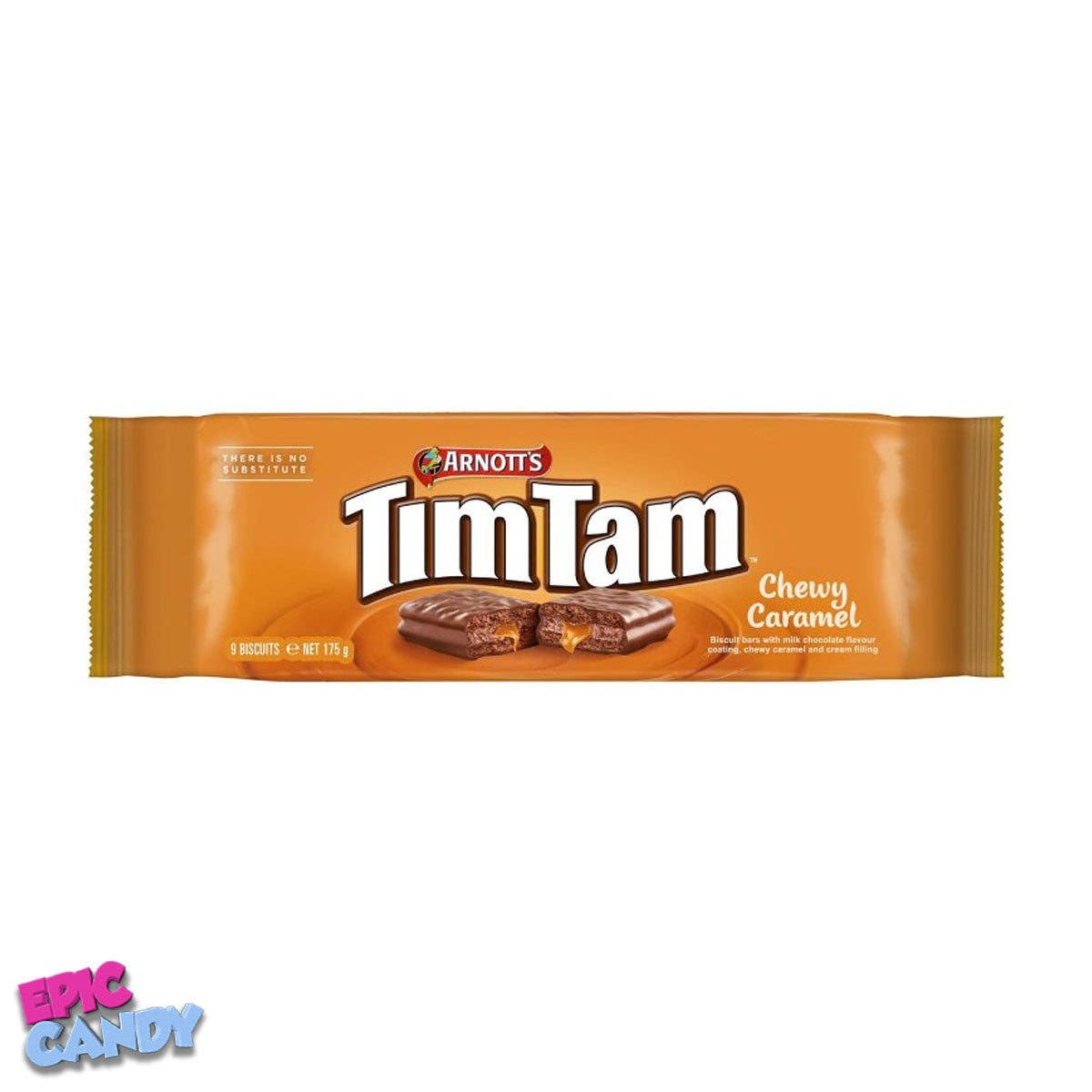 Tim Tam Chewy Caramel 163g – Irresistible Caramel Filled Biscuits