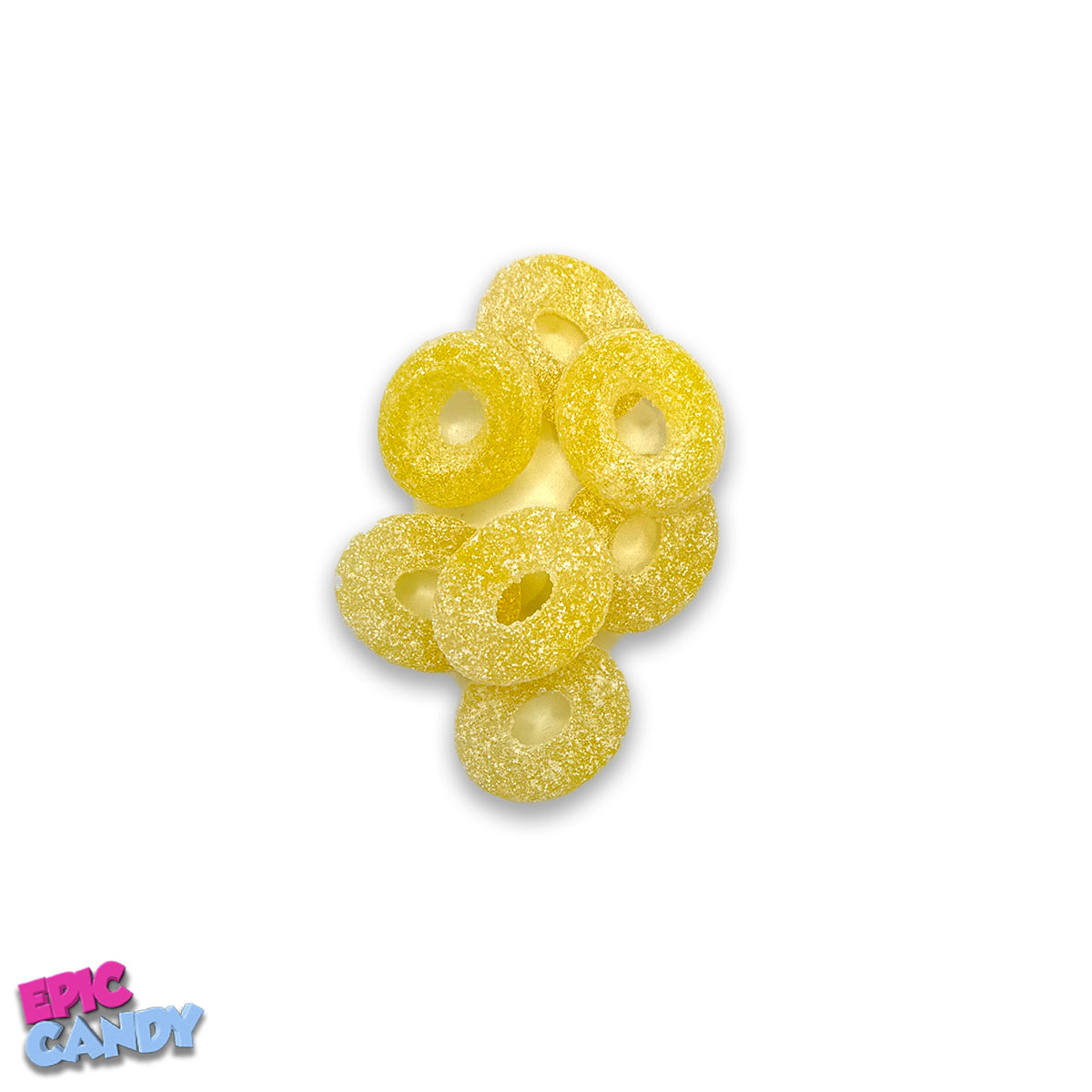 Epic Chewy Gummy Fizzy Rings 400g Apple & Pineapple