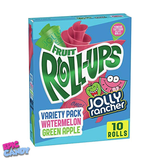Fruit Roll-Ups Jolly Rancher Variety Pack – 141g | Delicious & Tangy Fruit Snacks