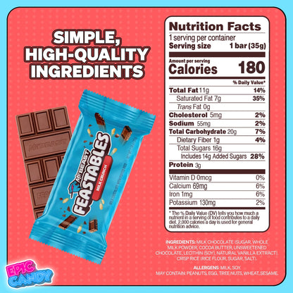 MrBeast Feastables Milk Chocolate Bar 60g