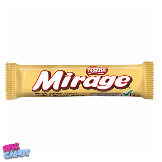 Nestlé Mirage – 41g | Creamy Milk Chocolate Bar with Bubbly Milk Chocolate