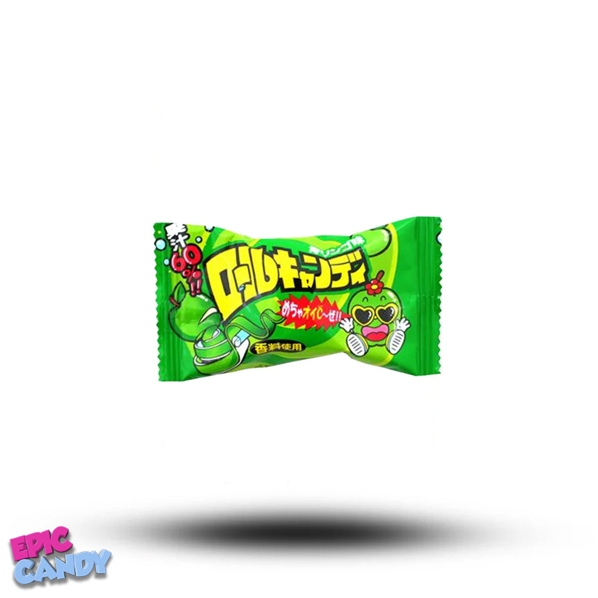 Yaokin Roll Candy Green Apple 20g – Authentic Japanese Sweet & Tangy Treat