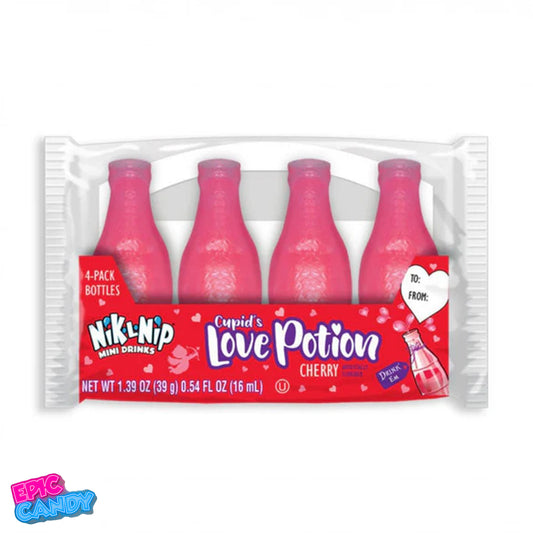 Nik N Nip Love Potion Chewy Candy 4 x 16ml