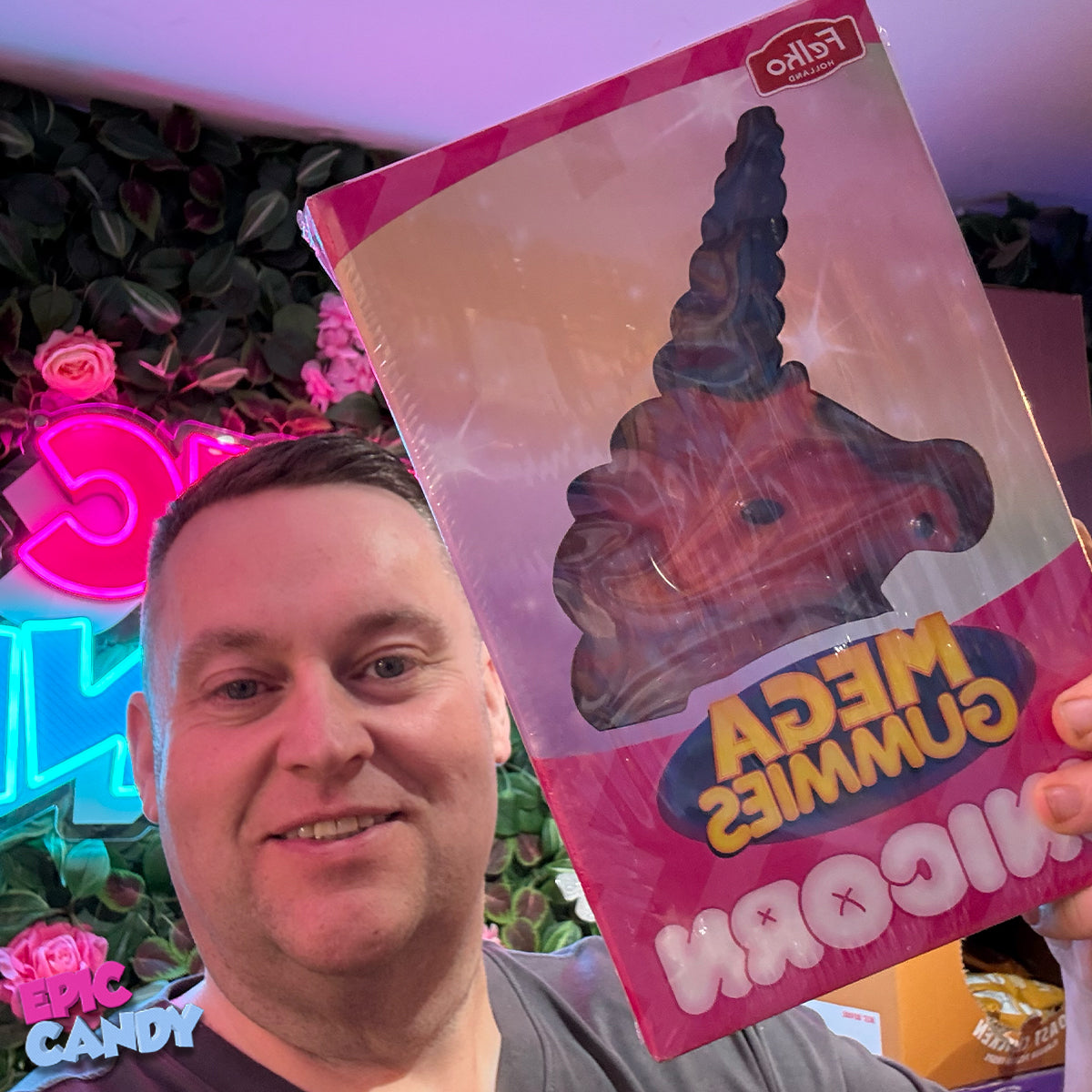 Mega XXL Massive Mega Gummies Unicorn – 600g | Fun, Fruity, and Delicious Gummy Candy