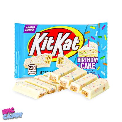 Kit Kat Birthday Cake – 42g | Crunchy Wafers with Creamy Birthday Cake Flavor