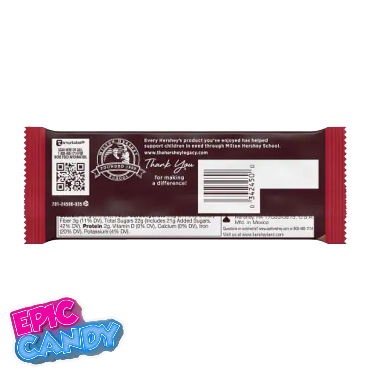 Hershey’s Special Dark Mildly Sweet Chocolate Bar — 41g