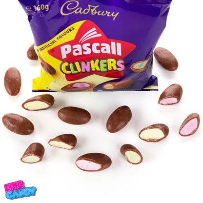 Cadbury Pascall Clinkers Candy Bag 160g