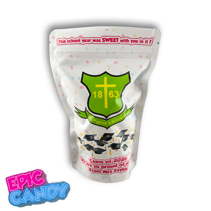 Custom Branded Sweets - Birthdays, Parties, Weddings, Corporate events 300g pick n mix bag (10 per order)