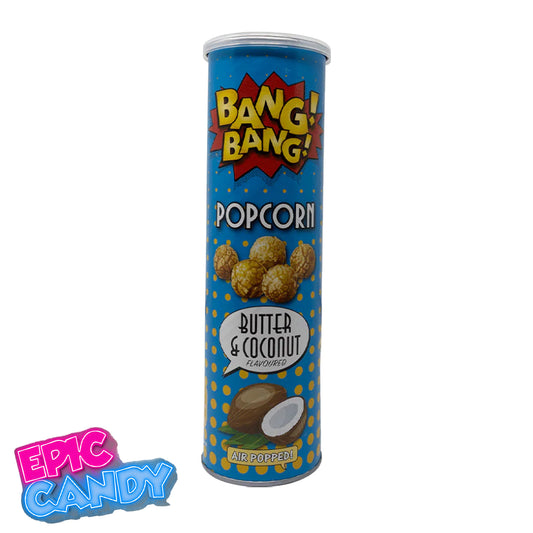 Bang Bang Popcorn Butter & Coconut Air-Popped 85g