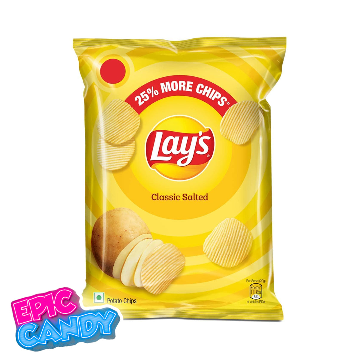 Lay's Classic Salted Potato Chips - 48g