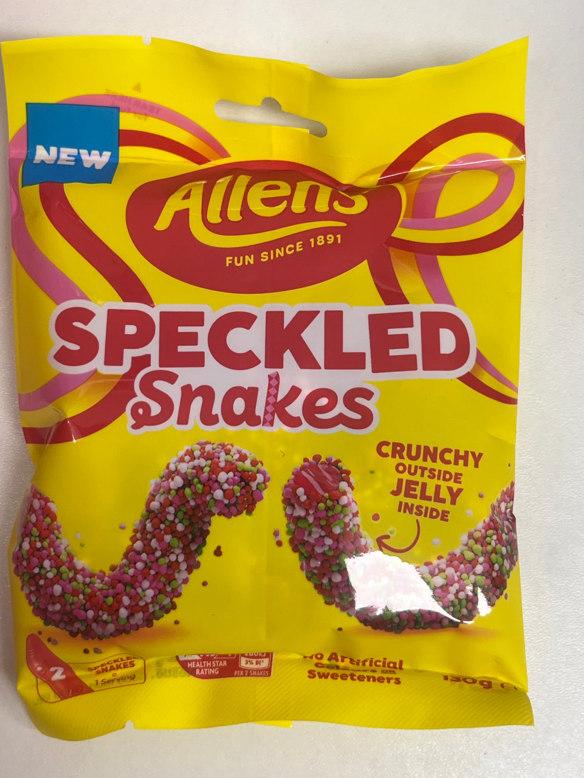 Speckled snakes