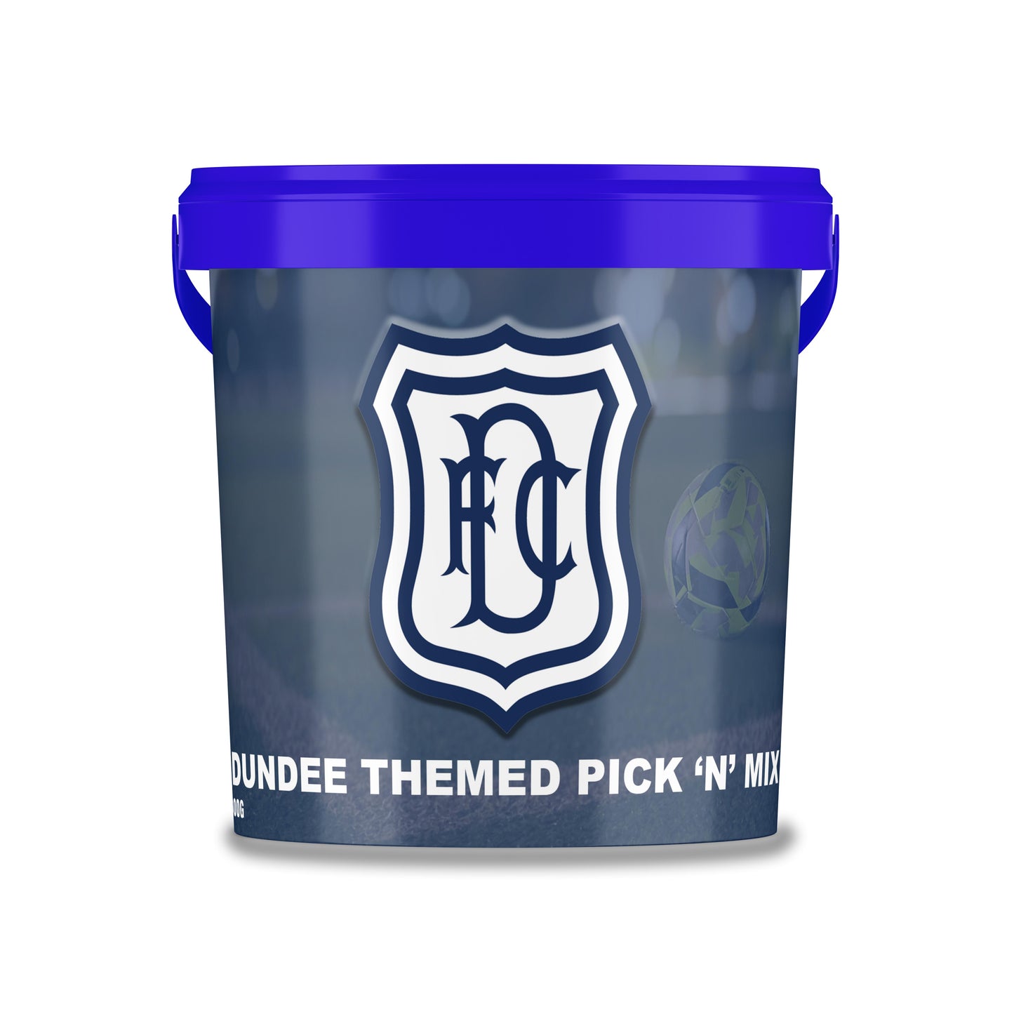 Dundee FC Themed Football Sweet Tub – 700g | Delicious Assorted Sweets for Dark Blues Fans