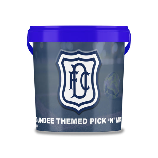 Dundee FC Themed Football Sweet Tub – 700g | Delicious Assorted Sweets for Dark Blues Fans