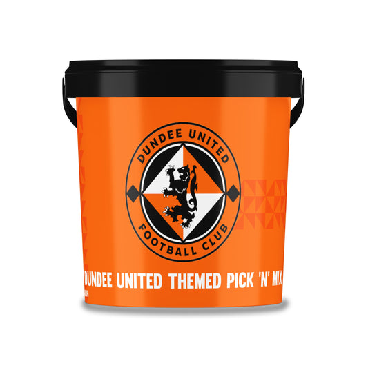 Dundee United FC Themed Football Sweet Tub – 700g | Delicious Assorted Sweets for Tangerines Fans