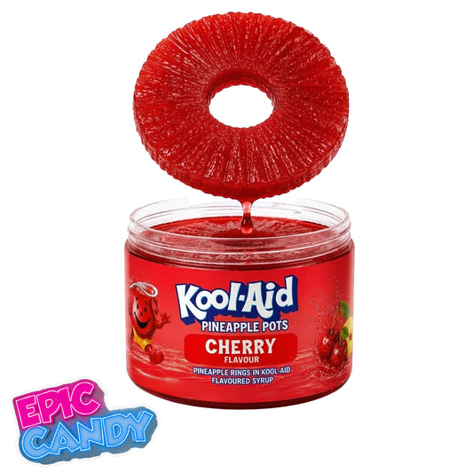 Kool Aid Pineapple Juice Pot Cherry Glass Jar Single Jar (1x300ml)