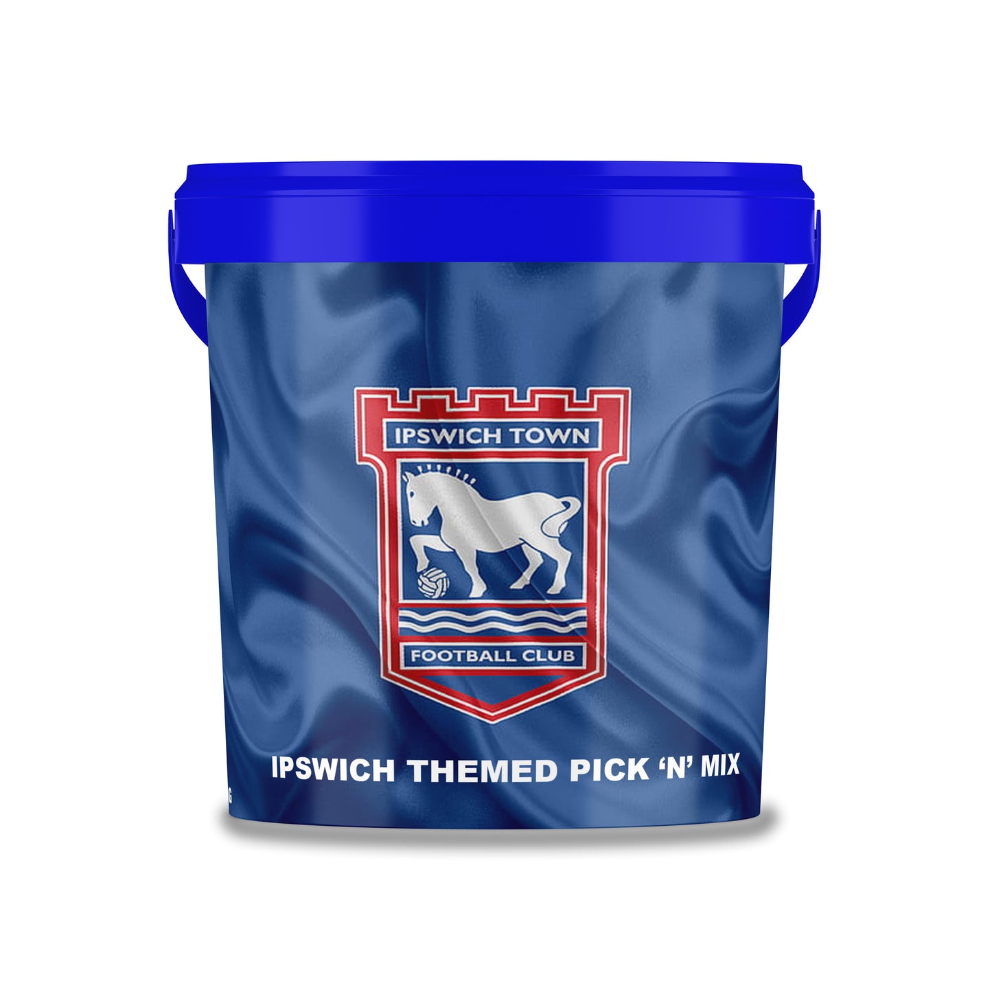 Ipswich Town FC Themed Pick ’n’ Mix Sweet Tub – 800 g | Custom Football Fan Gift