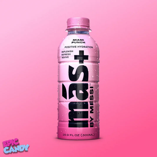 Messi Drink Bottle Hydration MAS by Messi 500ml - Miami Punch Flavor