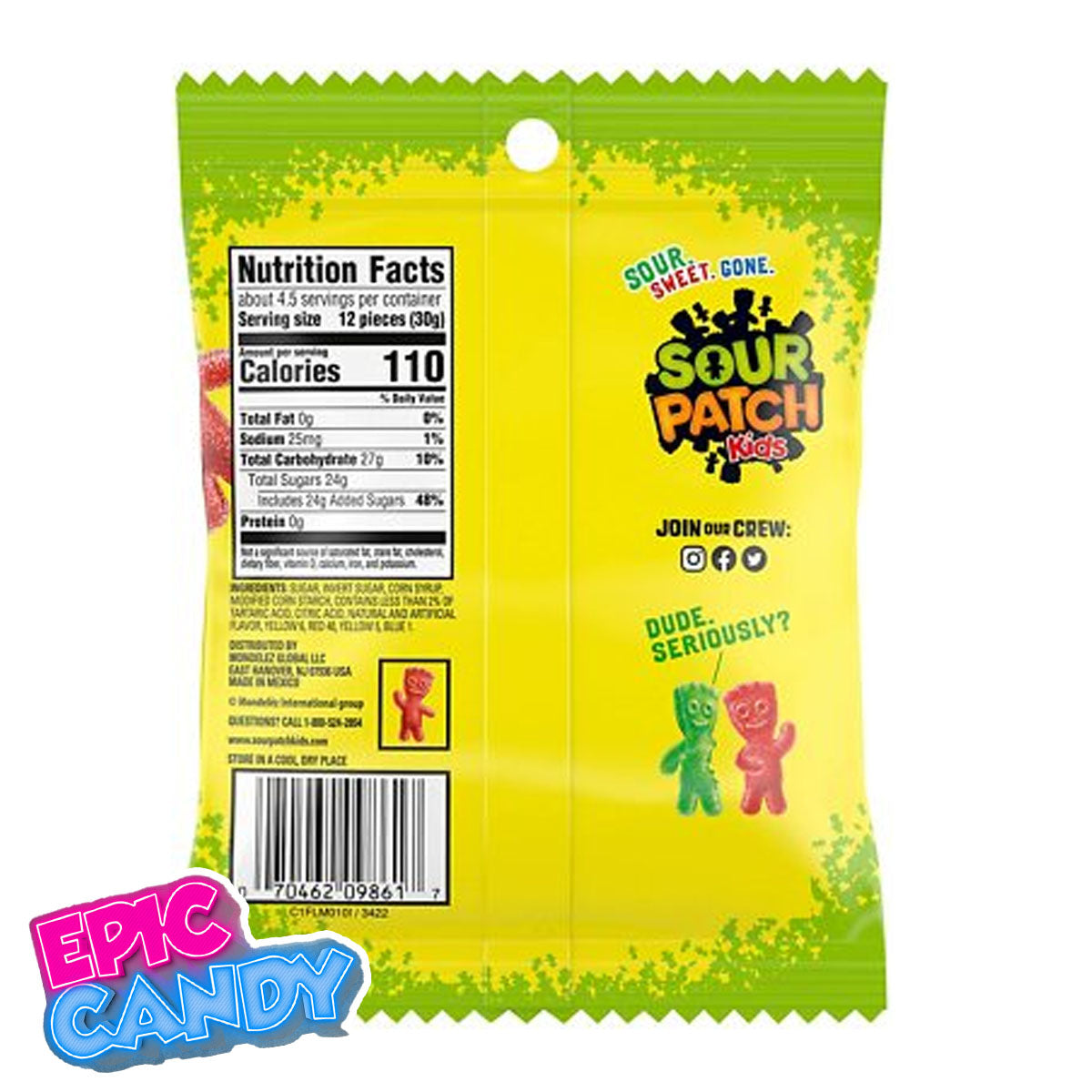 Sour Patch Kids 102g