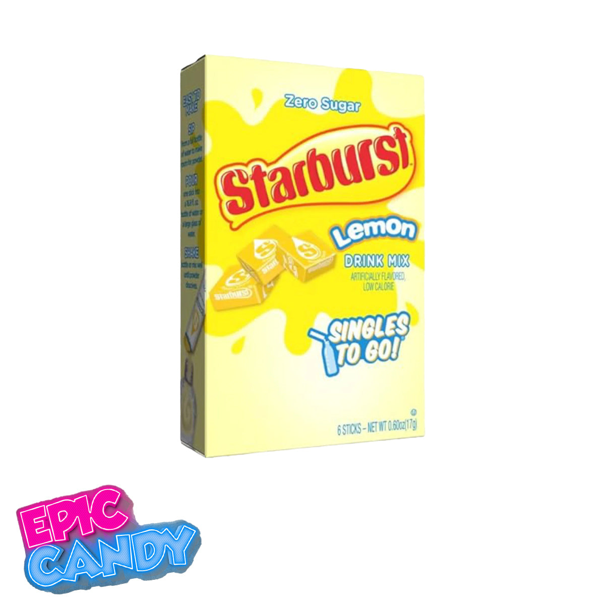 Starburst Lemon Drink Mix – Bursting with Zesty Flavour!
