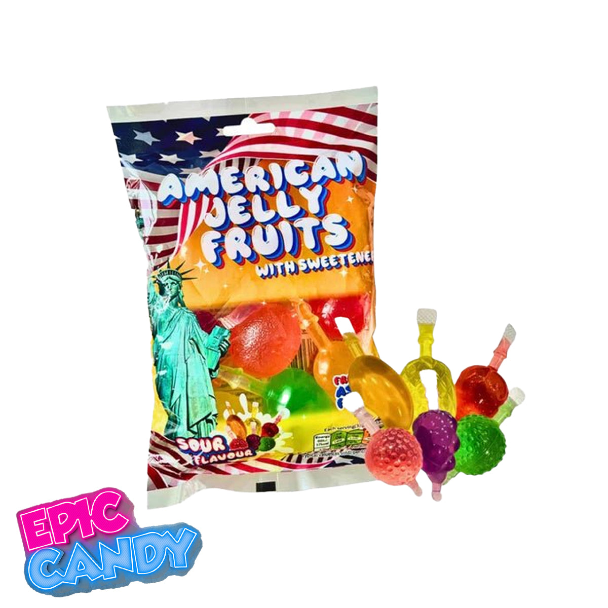 American Jelly Fruits — Sour Flavour 280g