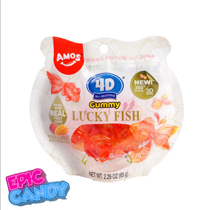 AMOS 4D Lucky Fish Gummies — 112g