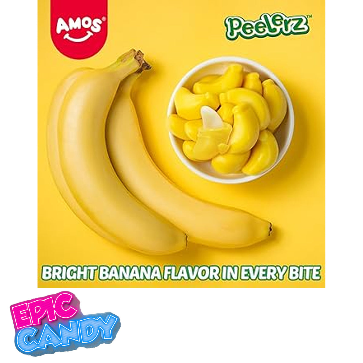 Peelerz Gummy Banana — Peelable Gummies Peg Bag 65 g