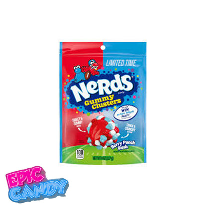 Nerds Gummy Clusters — Berry Punch Rush — 227 g
