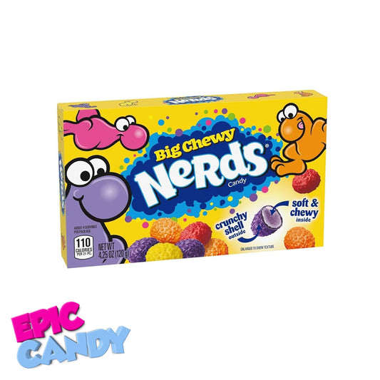 Big Chewy Nerds 120g – Sweet, Tangy, and Chewy Crunchy Candy!