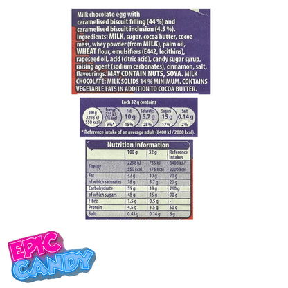 Cadbury Biscoff Filled Egg — 32 g