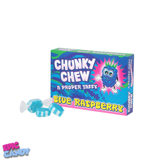 Chunky Chew A Proper Taffy Blue Raspberry 100g