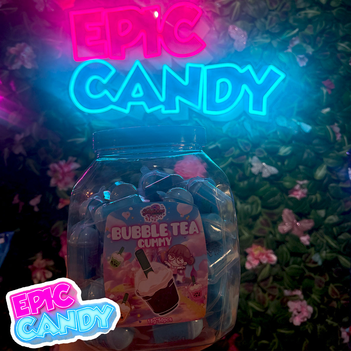 jellylicious Bubble Tea Gummies 18g (50 pcs)