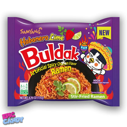 Habanero Lime Buldak Hot Chicken Flavour Ramen 135g