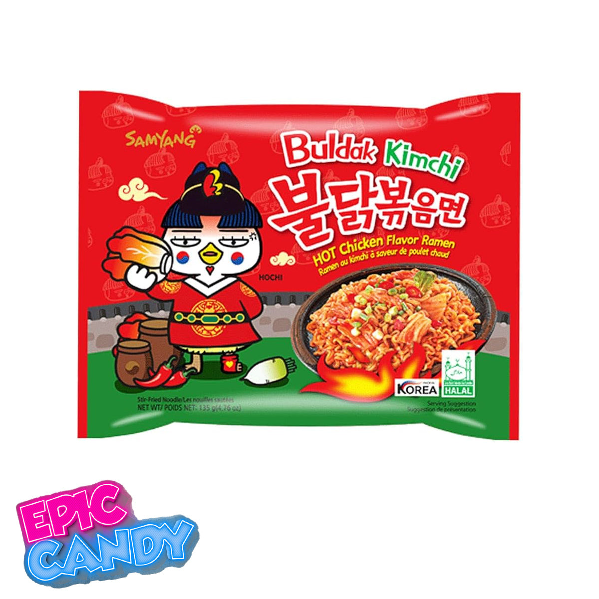 Buldak Samyang Kimchi Ramen — 135 g