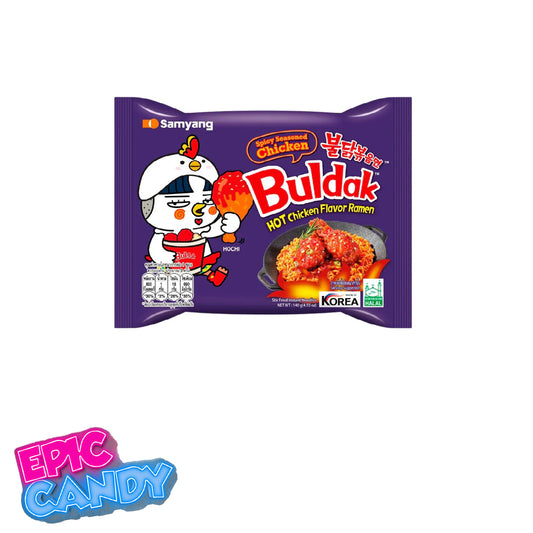 Buldak Samyang Spicy Seasoned Chicken Flavour Ramen — 140 g