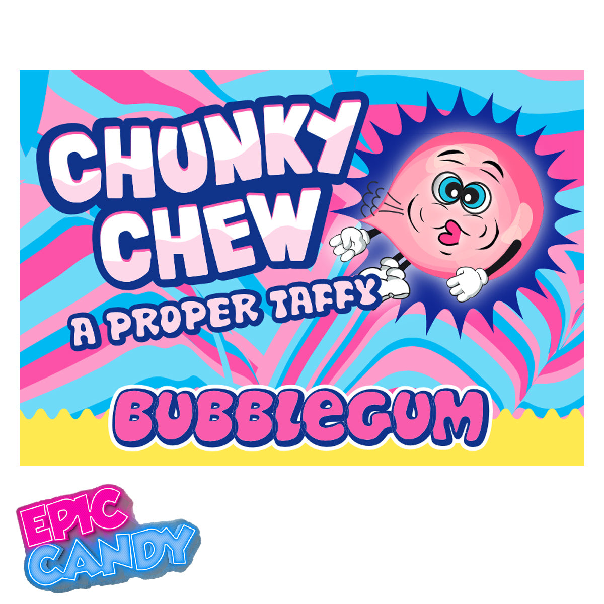 Chunky Chew Bubblegum Taffy — Theatre Box 100 g