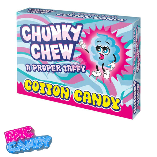 Chunky Chew Cotton Candy Taffy — Theatre Box 100 g