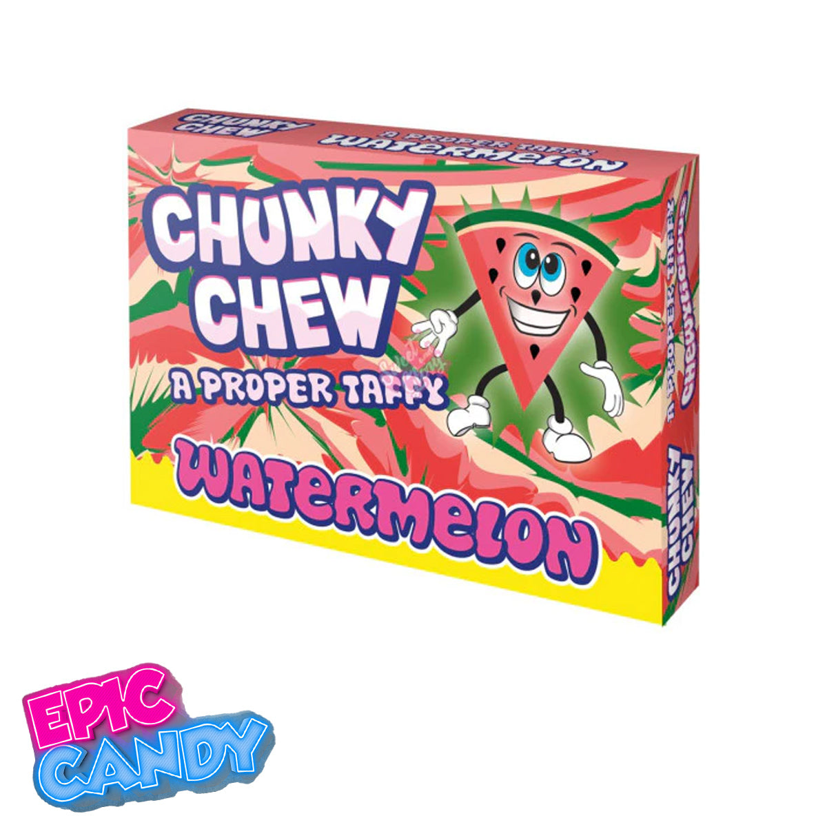 Chunky Chew Watermelon Taffy — Theatre Box 100 g