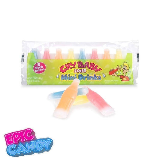 Cry Baby Mini Drinks — Wax Candy — 79 g