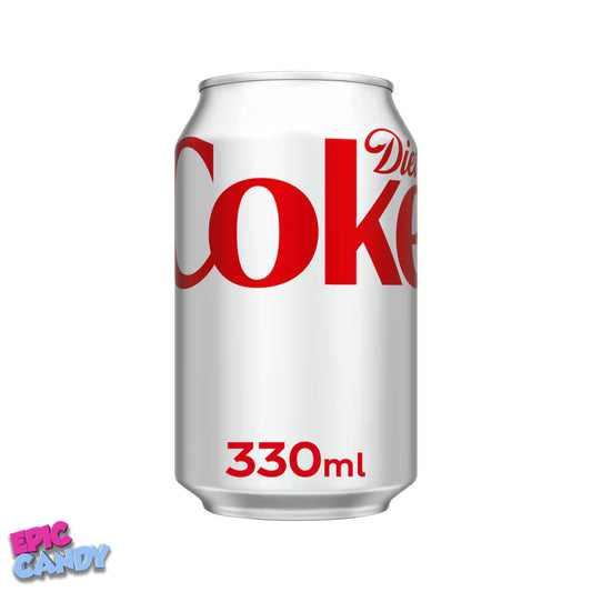 Diet Coke 330ml - Refreshing Low-Calorie Soft Drink