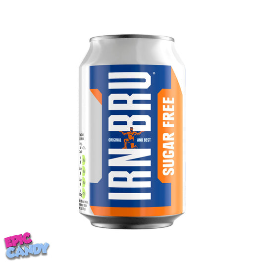 Diet Irn-Bru 330ml - Refreshing Sugar-Free Soft Drink