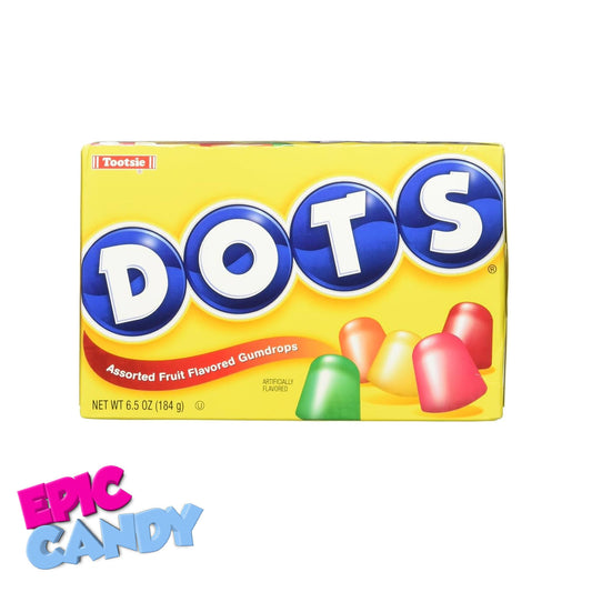 Dots Assorted Fruit Flavored Gumdrops 184g