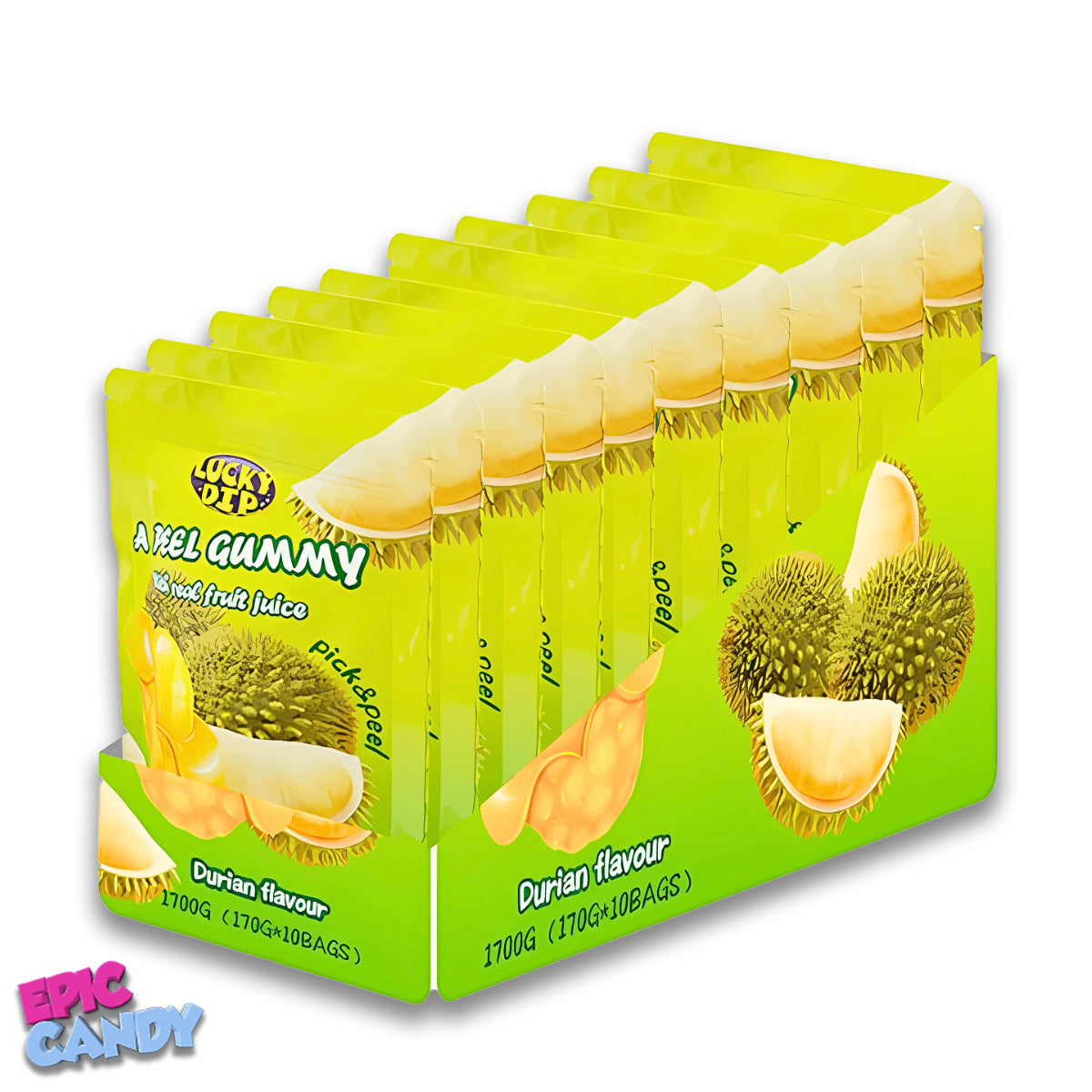 Peelerz A Peel Gummy Candy Durian Flavour (170g)
